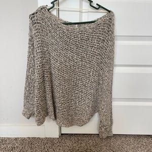 Free people crochet sweater, M